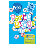 Fox's Party Rings Minis 10 x 21g GOODS ASDA   