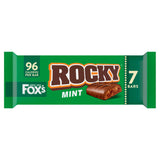 Fox's Rocky Mint chocolate biscuit bars multipack 7 bars, imported from the UK