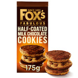 Fox's Fabulous Half-Coated Milk Chocolate Cookies 175g GOODS ASDA   