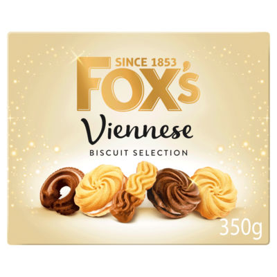 Fox's biscuits Viennese selection 350g (British brand)
