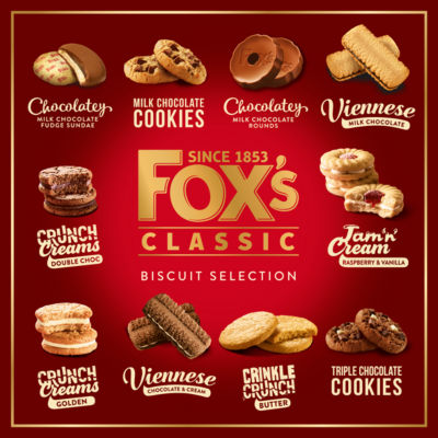 Fox's Classic Biscuit Selection 550g biscuit assortment (British brand)