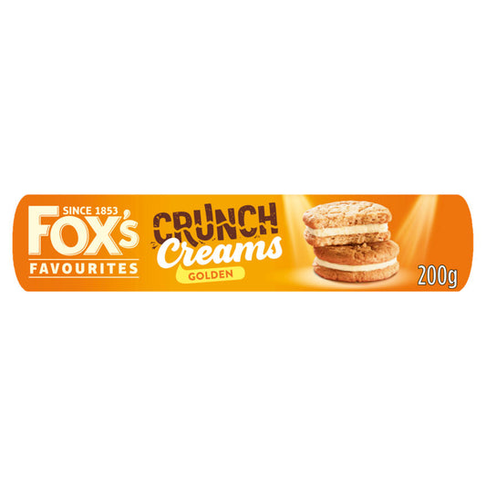 Fox's Favourites Crunch Creams Golden Biscuits GOODS ASDA   