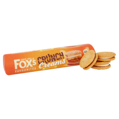 Fox's Crunch Creams golden biscuits 200g - British product