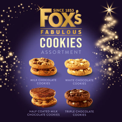 Fox's chocolatey cookies assortment 365g (British brand)