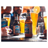 Blue Moon Belgian style wheat beer 330ml bottle, UK version