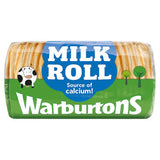 Warburtons soft round white milk bread rolls 400g (British brand)