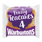 Warburtons Fruity Teacakes Pack of 4 (British brand)