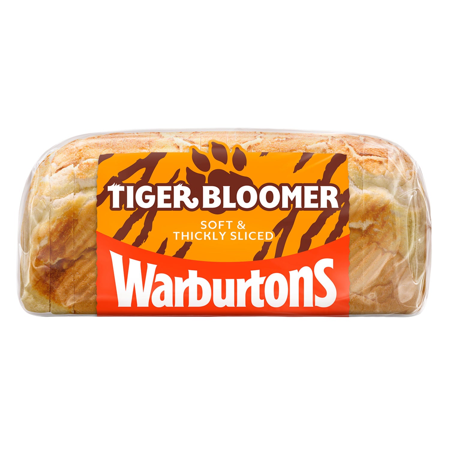 Warburtons Tiger Bloomer thick slice white bread 600g (British brand)