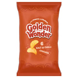 Golden Wonder Salt & Chilli Chicken crisps 6x25g, UK version