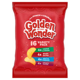 Golden Wonder variety pack 16x25g crisps, imported from the UK