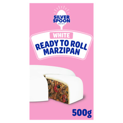 Silver Spoon white ready to roll marzipan 500g - British product