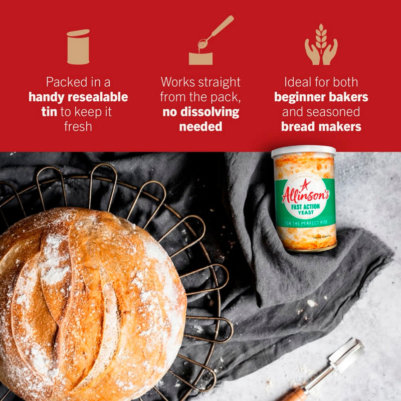 Allinson Easy Bake Yeast 100g - British product