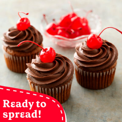 Betty Crocker chocolate icing 400g, UK version