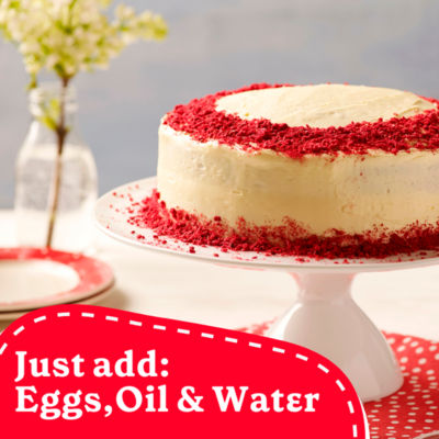 Betty Crocker red velvet cake mix 425g - British product