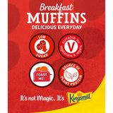 Kingsmill breakfast muffins 4 pack, imported from the UK