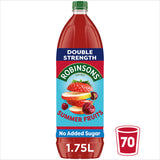 Robinsons Double Strength Summer Fruits Squash No Added Sugar GOODS ASDA   