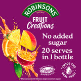 Robinsons Pineapple, Mango & Passion Fruit squash 1L, imported from the UK