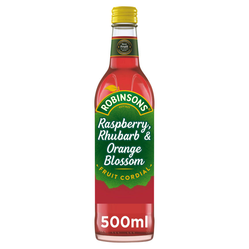 Robinsons Raspberry Rhubarb & Orange Blossom Fruit Cordial GOODS ASDA   