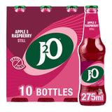 J2O Apple & Raspberry Fruit Blend Bottles