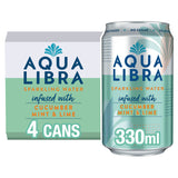 Aqua Libra Sparkling Water Infused with Cucumber Mint & Lime GOODS ASDA   