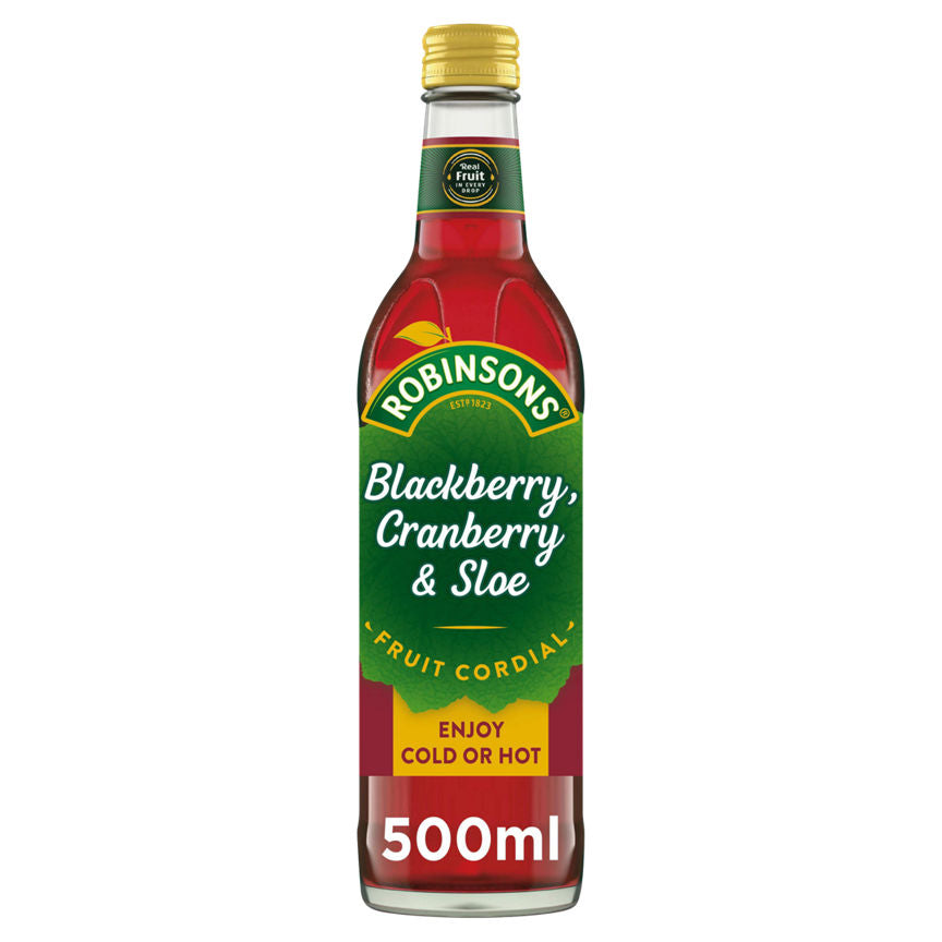 Robinsons Blackberry, Cranberry & Sloe Fruit Cordial GOODS ASDA   