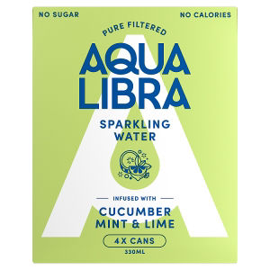 Aqua Libra Sparkling Water Infused with Cucumber Mint & Lime