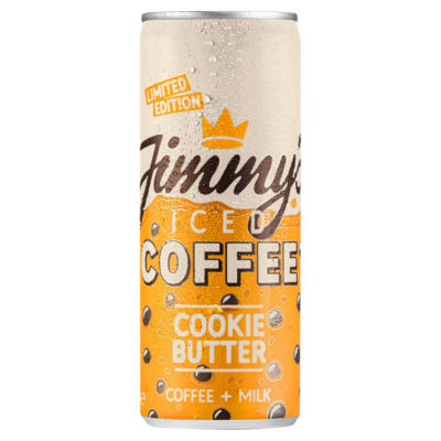 ASDA Jimmy's Limited Edition Cookie Butter Iced Coffee 250ml- Buy online at McGrocer