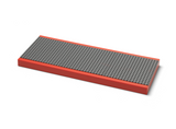 LEGO Shelf Red wall shelf with 3 baseplates, UK version