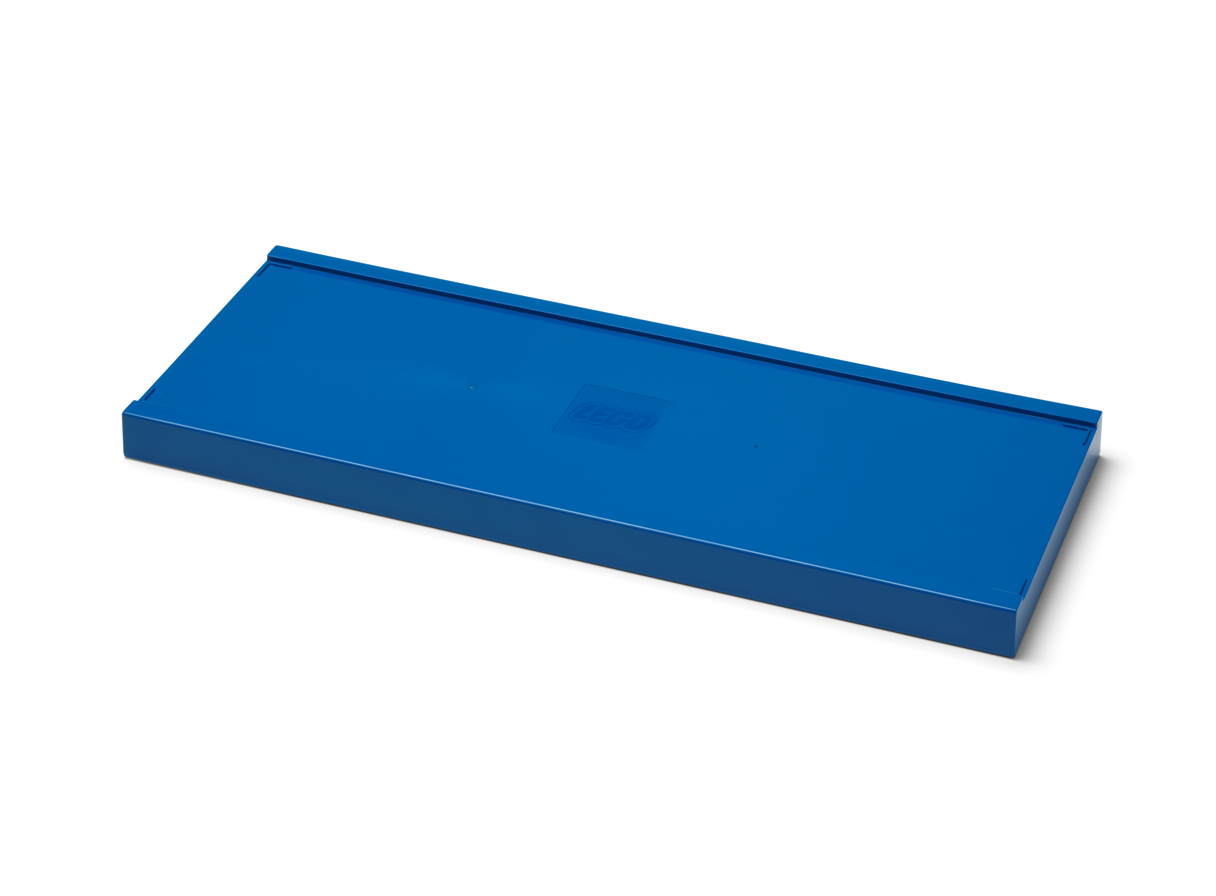 LEGO blue shelf 38 cm three baseplates (British brand)