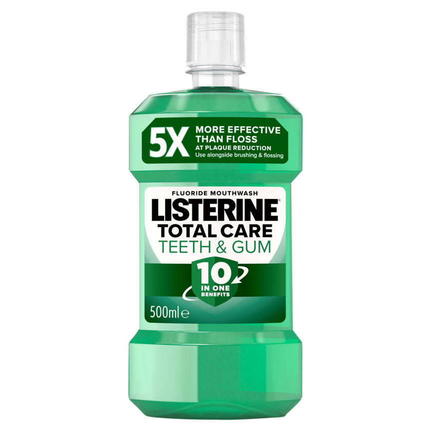 Listerine Antibacterial Teeth & Gum Defence Freshmint Mouthwash