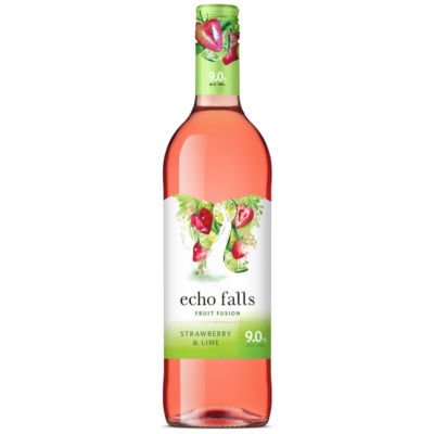 Echo Falls Jordbær & Lime Fruktsmak Vin 75cl