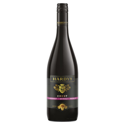 ASDA Hardys Crest Cabernet Shiraz Merlot Red Wine 75cl- Buy online at McGrocer