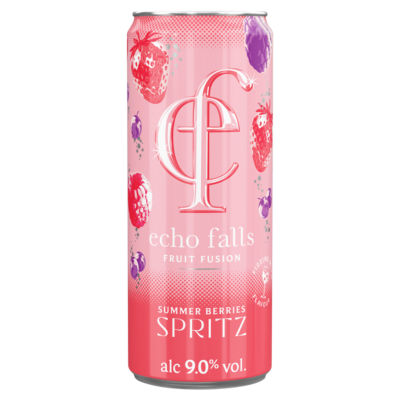 Echo Falls Summer Berries Spritz 250ml, imported from the UK