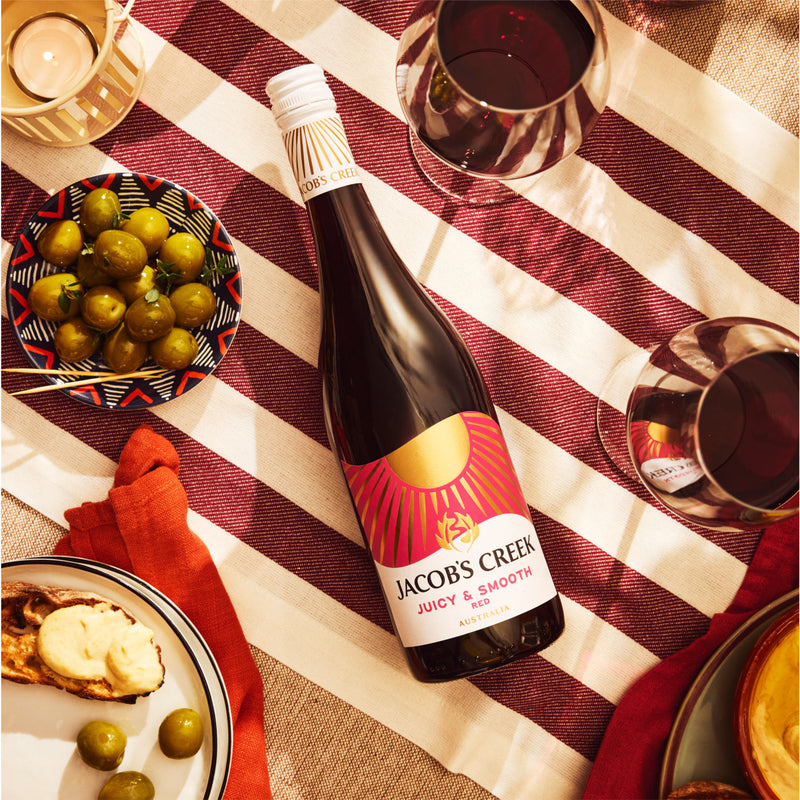 Jacob's Creek red wine 75cl - British product