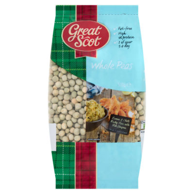 ASDA Great Scot Whole Peas 500g- Buy online at McGrocer