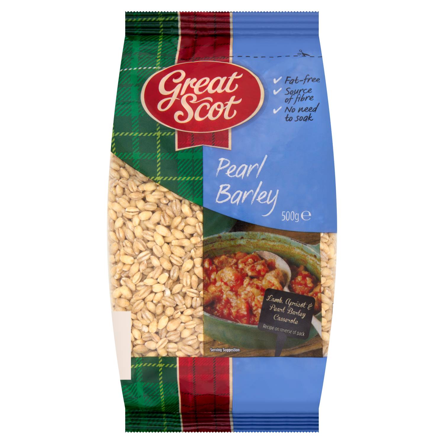 Great Scot pearl barley 500g (British brand)