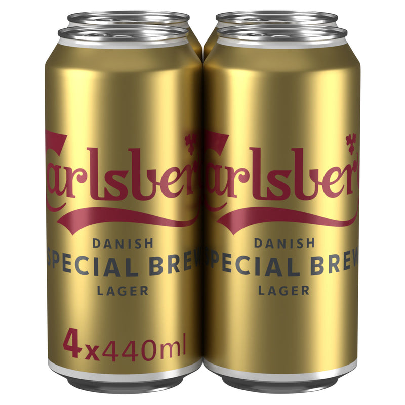 Carlsberg Special Brew strong lager 4x440ml (British brand)