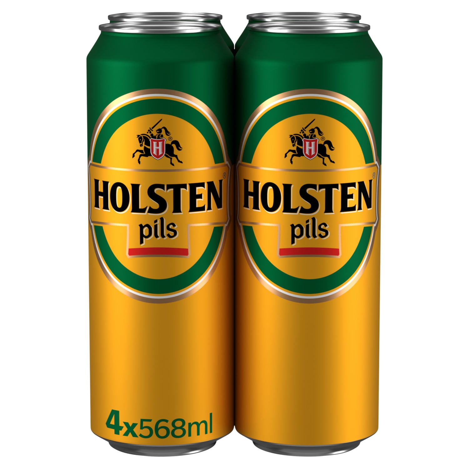Holsten Pils lager 4 x 568ml - British product