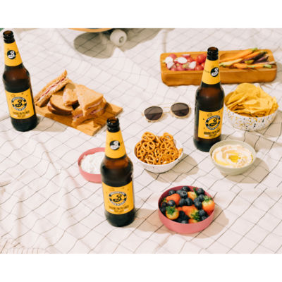 Brooklyn Pilsner lager beer bottle 660ml - British product