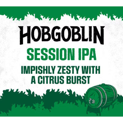 Hobgoblin Session IPA ale 4 x 440ml cans, UK version