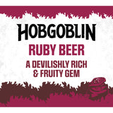 Hobgoblin Ruby Ale 4 x 568ml cans, UK version
