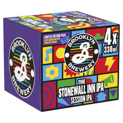 Brooklyn Brewery Stonewall Inn Session IPA 4 pack, imported from the UK