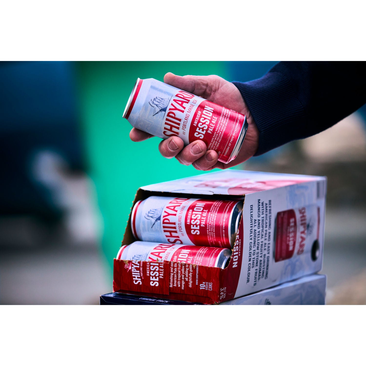 Shipyard American Session Pale Ale 10x440ml cans, imported from the UK