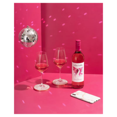 Echo Falls White Zinfandel rosé wine 75cl (British brand)