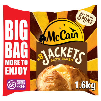 Pommes de terre en robe des champs McCain, sachet de 1.6 kg