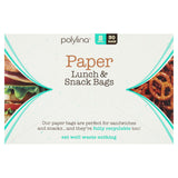 Polylina 30 Small Paper Lunch & Snack Bags GOODS ASDA   