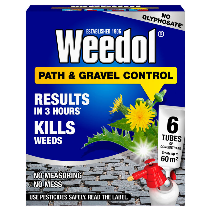 Weedol Path & Gravel Control Concentrate Tubes 5 Tube Carton