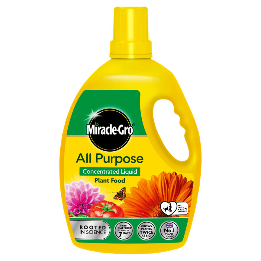 Miracle-Gro All Purpose Concentrated Liquid Plant Food 2.5 Litres GOODS ASDA   