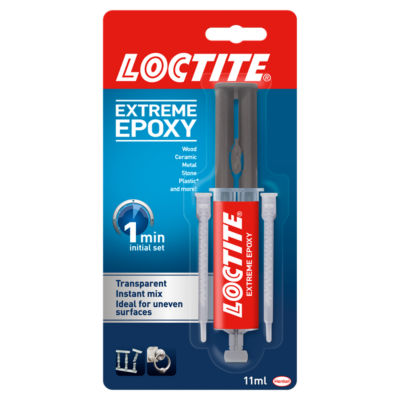 ASDA Loctite Extreme Epoksy 1 Minutts Herding Epoksy Lim 11ml - Kjøp online hos McGrocer