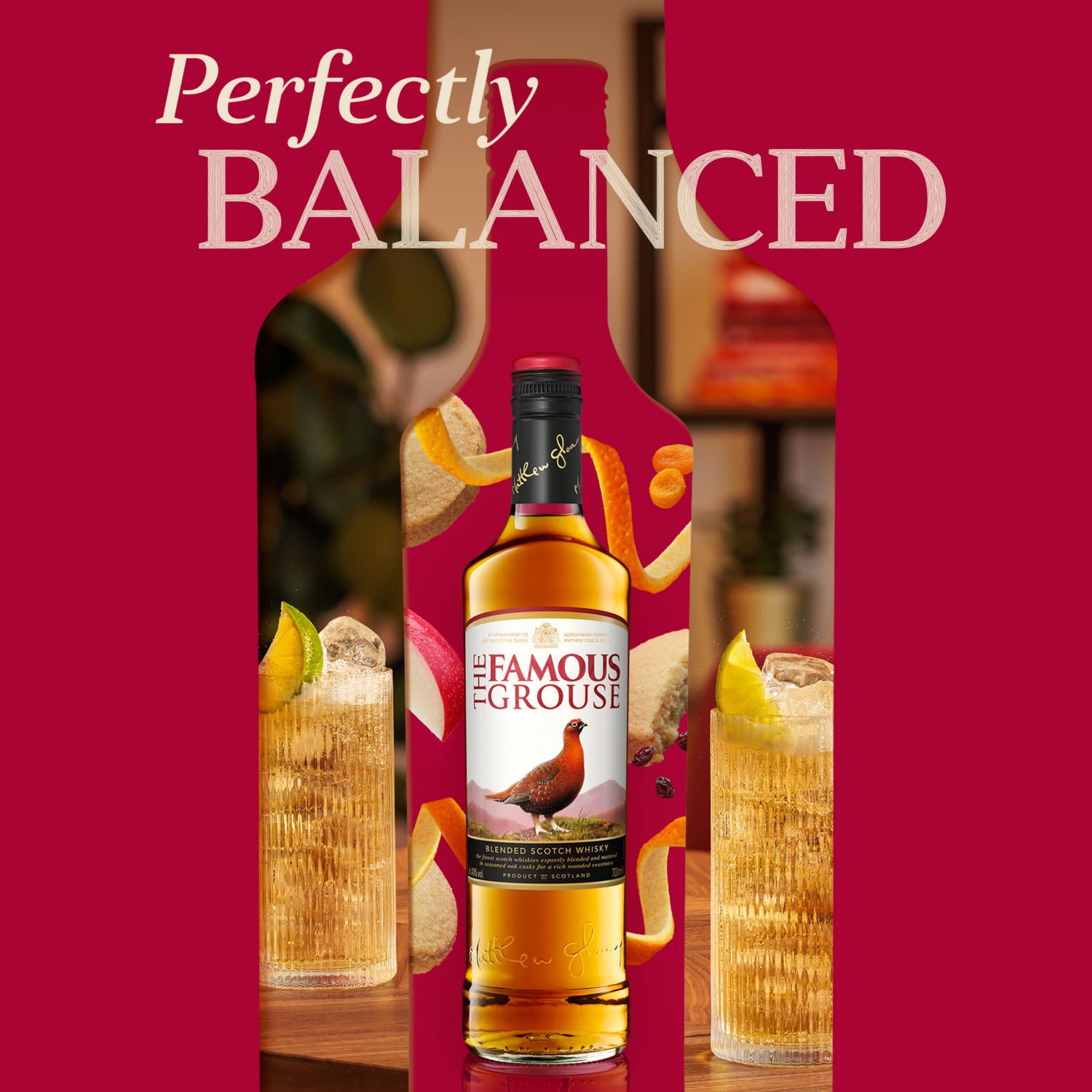 The Famous Grouse Blended Scotch Whisky 1L (British brand)